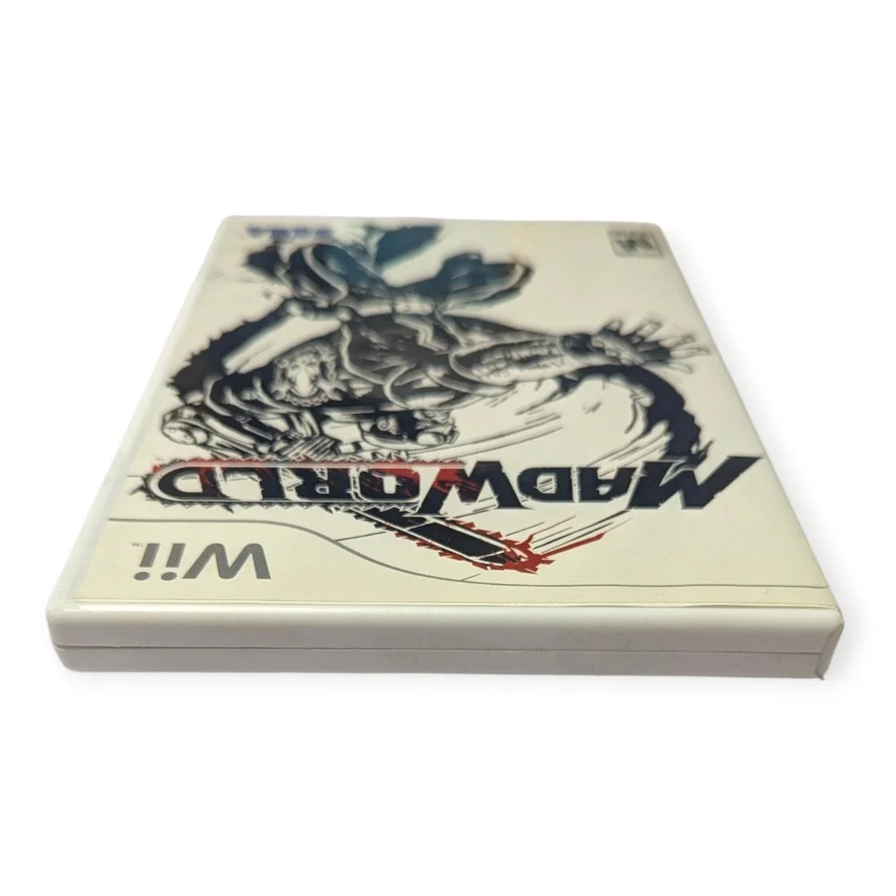 MadWorld Nintendo Wii SEGA PlatinumGames Action Game CIB Complete White Case